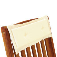 Casaria Schommelstoel – Acaciahout Incl. 2 Kussens – Bruin