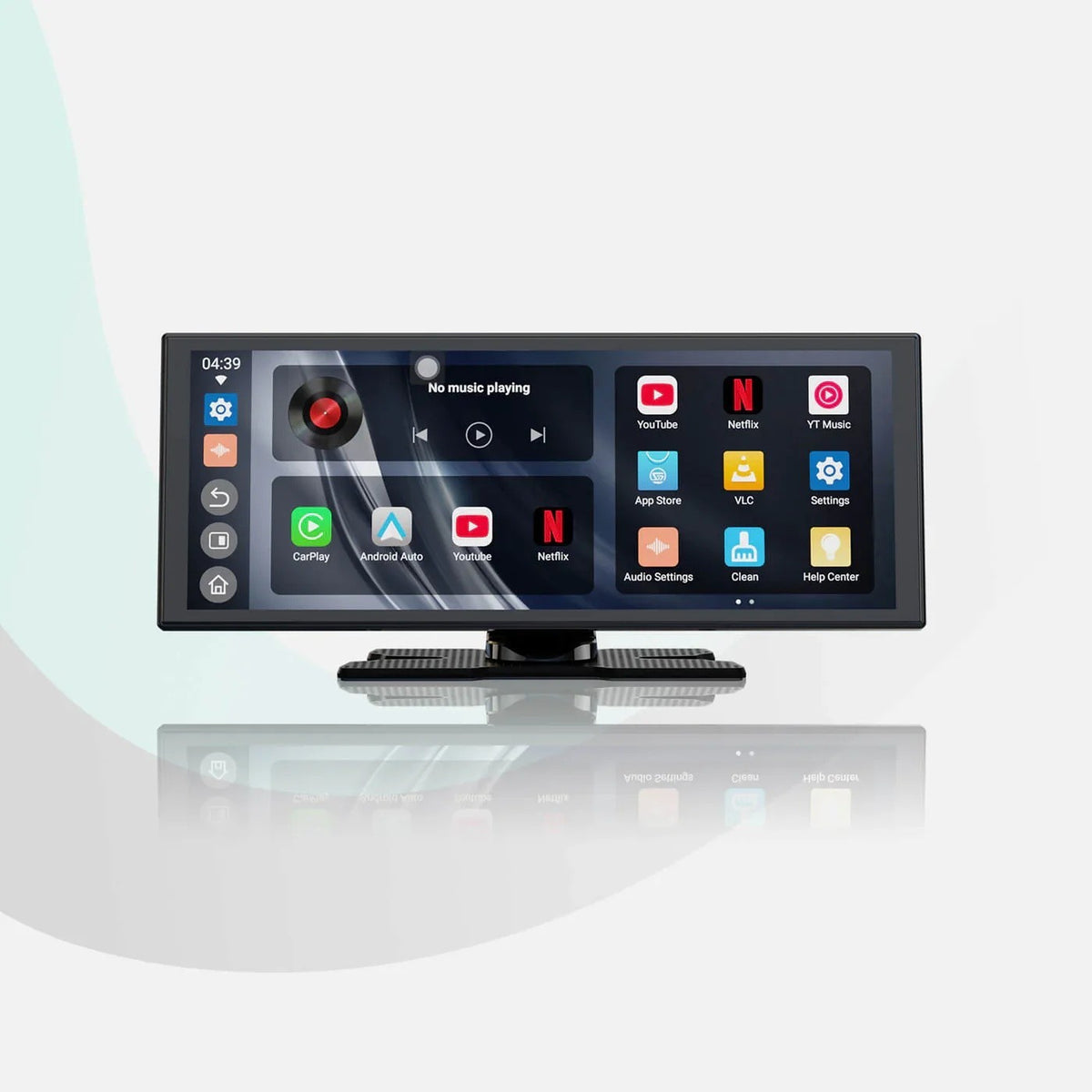 OTTOCAST ScreenFlow - 11,4" Draagbaar CarPlay-scherm met Netflix - YouTube - achteruitrijcamera