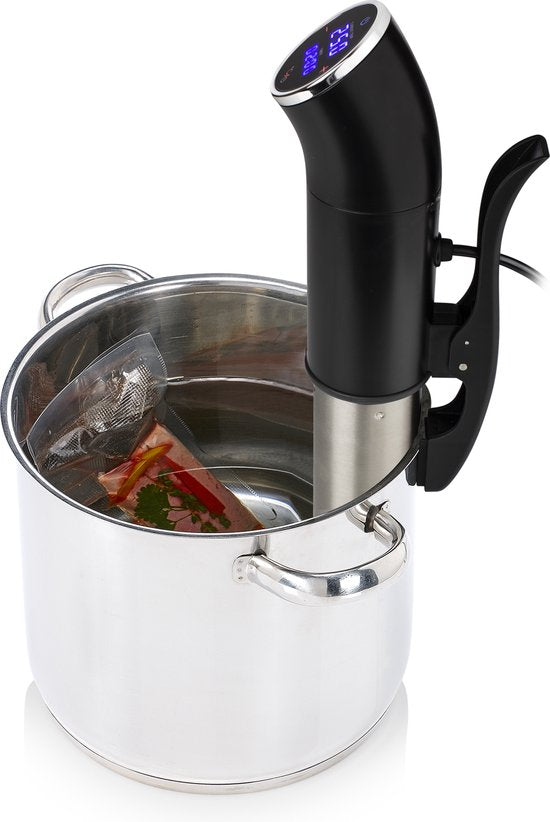 Princess 267003 Sous Vide Stick - IPX7 Waterdicht - Sous vide koker - Nauwkeurige temperatuurinstelling - Touchscreen - 1200W