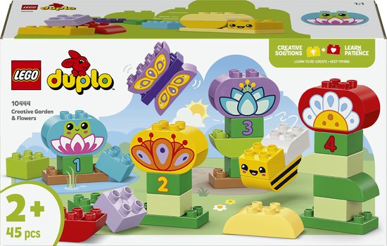 LEGO DUPLO Stad Creatieve bloementuin Educatief Montessori Speelgoed voor Peuters 10444