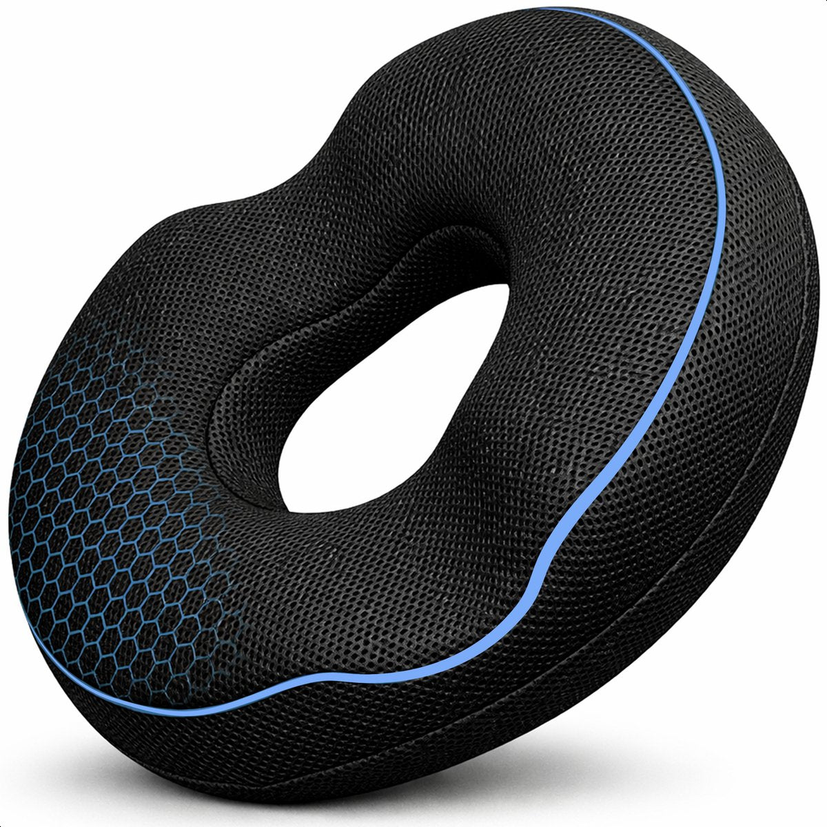 Zitkussen Orthopedisch - Donut kussen - Stuitje - Ergonomisch - Traagschuim - Voor Auto, Bureaustoel & Bank - Alyze