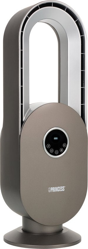 Bladloze Ventilator – 45 W – Oscillerend – Timer 15 U – LED Display – Afstandsbediening – Stil & Krachtig – Princess 351500 – Wit
