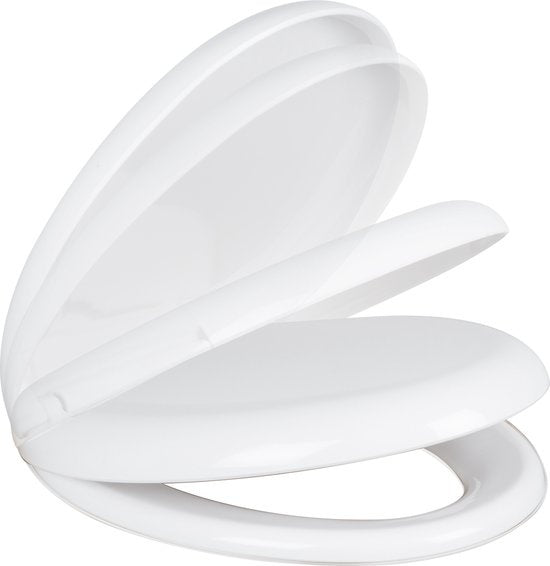 Bath & Shower Wc-Bril toiletbril - Soft Close - Wit