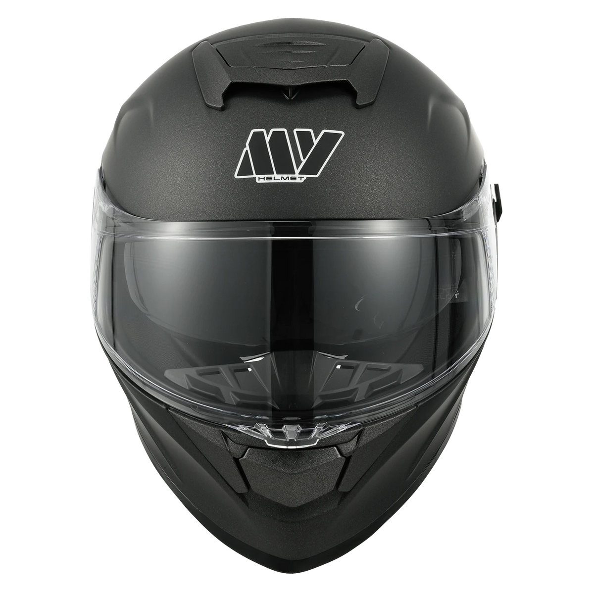 MY Integraalmotorhelm – ECE R 22.06 Gecertificeerd – Maat M – Mat Titane en Zwart – ABS