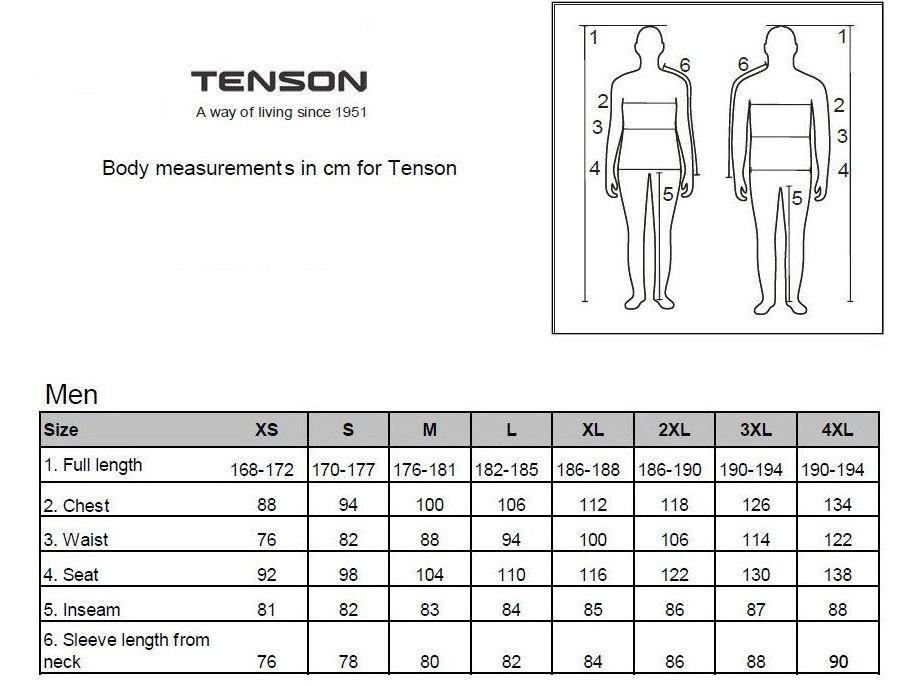 Tenson Zwembroek & Casual Shorts M Coriander 5018274-745 Aqua Hybrid Swim