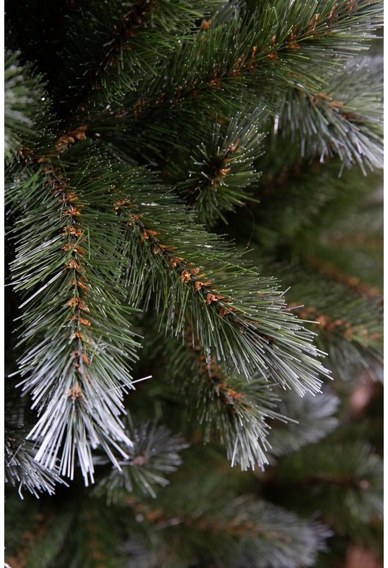 Triumph Tree Kunstkerstboom in Jute - Kunst Kerstboom H60 x Ø38 cm - Groen Frosted