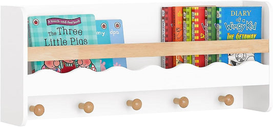 Sobuy Wandgemonteerde Opbergplank - Wit - 73x15x30 cm