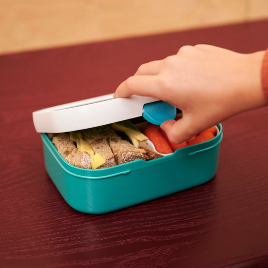 Mepal Lunchbox Campus - 750 ml - Broodtrommel met vakjes voor kinderen - Geschikt voor 4 boterhammen - Paw Patrol Pups