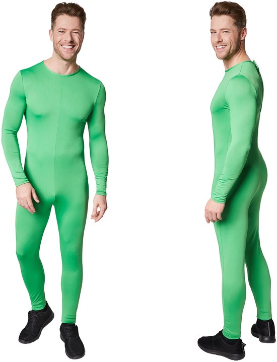 Dressforfun Unisex jumpsuit L - verkleedkleding kostuum halloween verkleden feestkleding carnavalskleding carnaval feestkledij partykleding - 301650