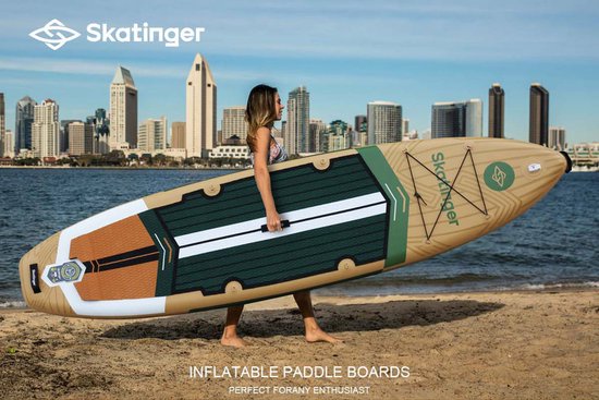 Skatinger Peninsula Trojan Horse Opblaasbaar Touring SUP Board – Compleet Pakket
