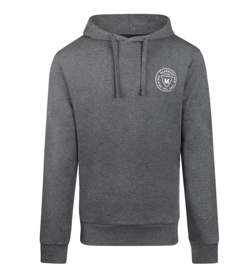 McGregor Heren Graphic Hoodie Dark Grey Melange – Maat L, 100% Katoen