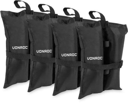 VONROC Zandzakken - voor Partytenten - Set van 4