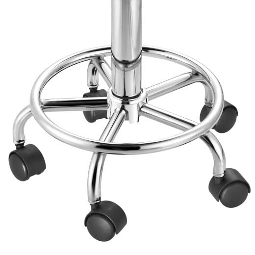Casaria Rolkruk - Hoogte Verstelbaar - 51-65cm - Grijs