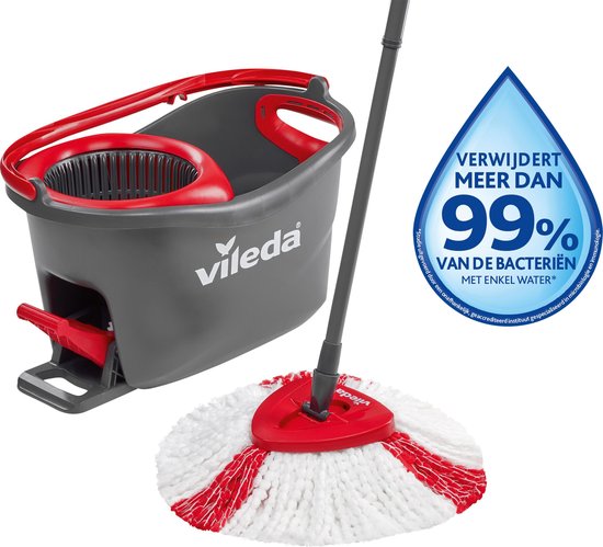 Vileda Turbo Mopset - Pedaalsysteem - 6L