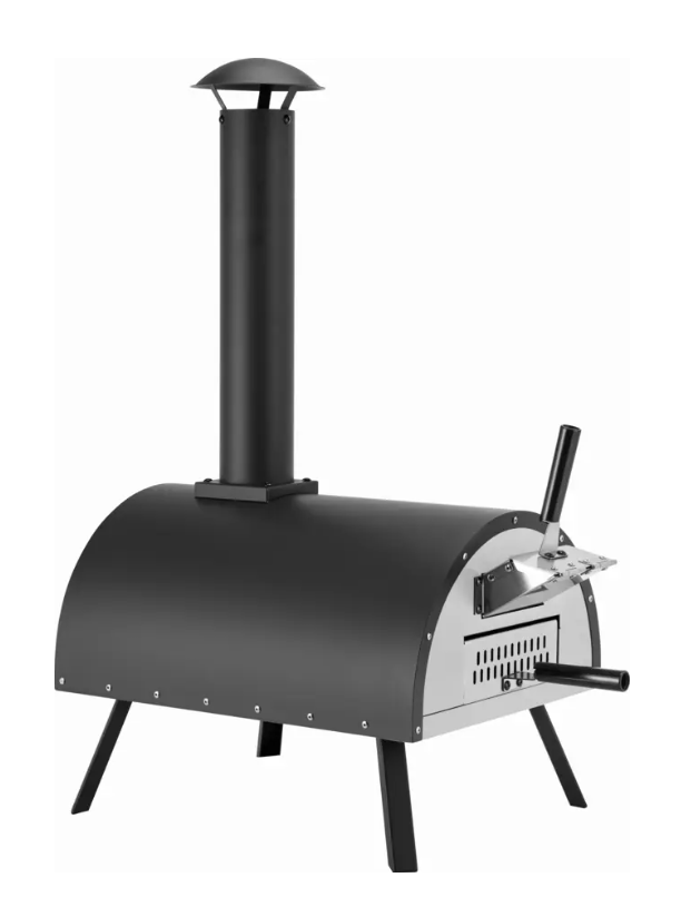 Jamestown Franky Pizza Oven - 83 x 41 x 81 cm - Zwart