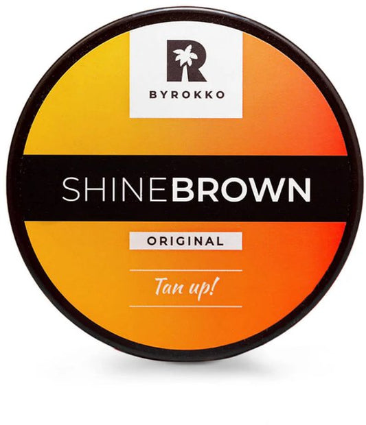 BYROKKO - Shine Brown Original - 200 ml - Zonnebank - Bruiningscrème