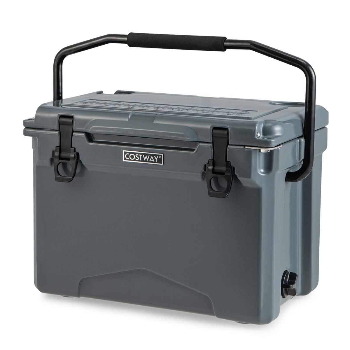 Coast Koelbox - rotatiegegoten - geïsoleerd - 21 liter - grijs
