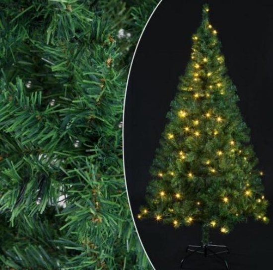 Casaria Kerstboom 180 cm – Incl. LED Kerstverlichting PE Groen