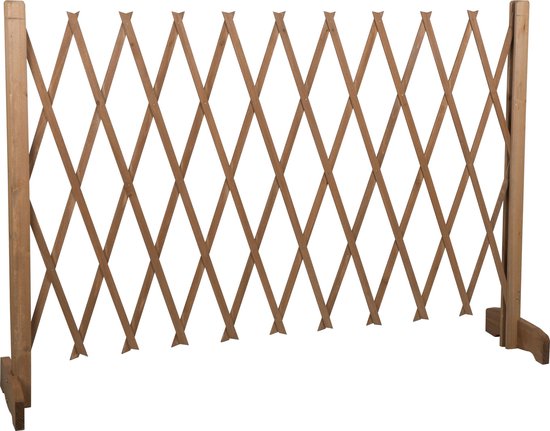 Maxxpro Hondenhek - Uittrekbaar tot 117cm - voor Trap of Deuropening - Hout