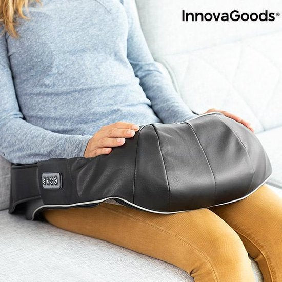 InnovaGoods Massaki - Shiatsu - Massageapparaat - 24W - Zwart