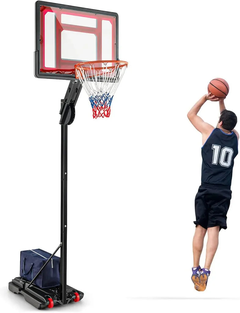 Coast Basketbalring Met Standaard - In Hoogte Verstelbaar - 228-265 cm