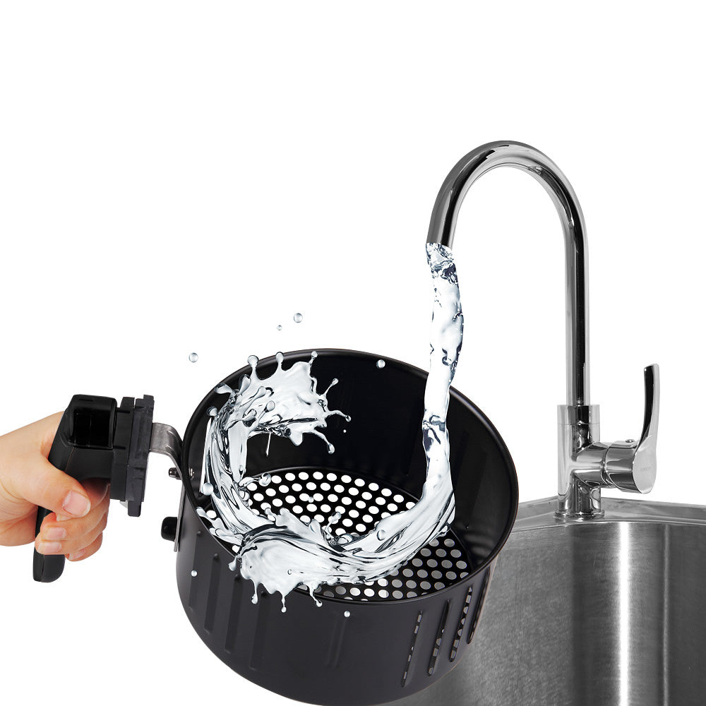 Monzana Airfryer Family HF105 - MET touch display - 1800 W - 6,5L