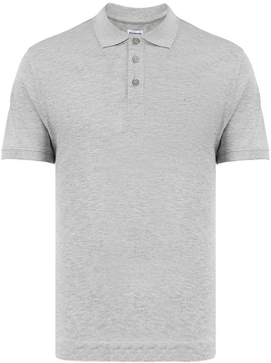Milanoro - L - Poloshirt - Heren - Lichtgrijs