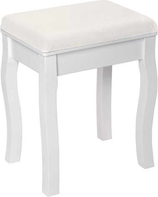 tectake® - make up kruk schminkkruk met gestoffeerde zitting - 402073