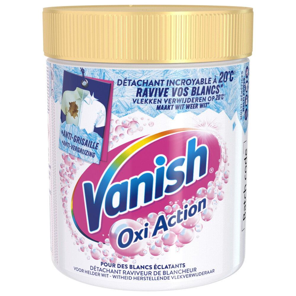 Vanish Oxi Action Wasbooster Poeder Witte Was - 470 gr