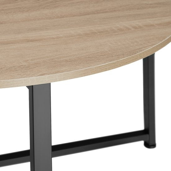 tectake - Salontafel Aberdeen industrieel lichtbruin - 404343