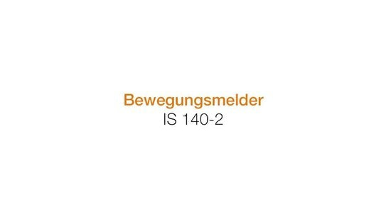Steinel 140-2 LED PIR Bewegingsmelder/Sensor - Wand Opbouw - Waterdicht IP54 - Zwart