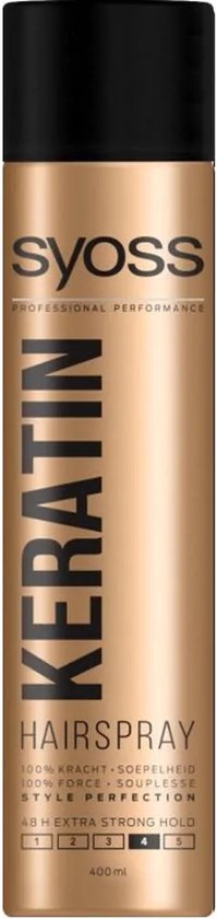 Syoss - Haarspray - Keratine - 4 - 400ml