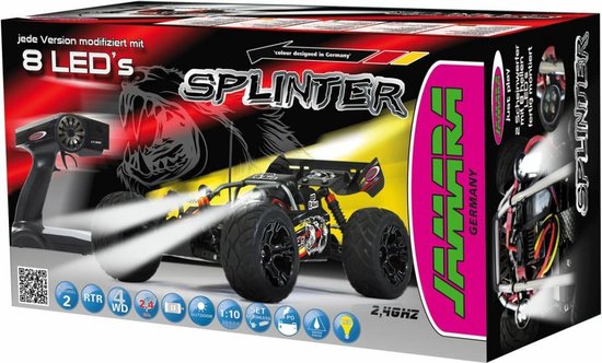 Jamara Splinter EP 1:10 2,4GHz met LED - RC Auto