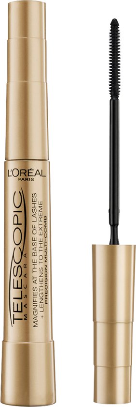 L’Oréal Paris Telescopic Mascara - Lengte mascara voor zichtbaar langere wimpers - Volume zonder klontjes - Zwart - 8ml