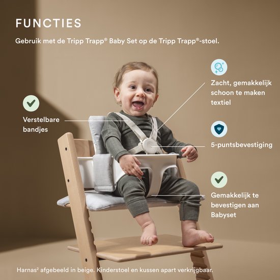 Stokke Tripp Trapp Harnas Zwart 2