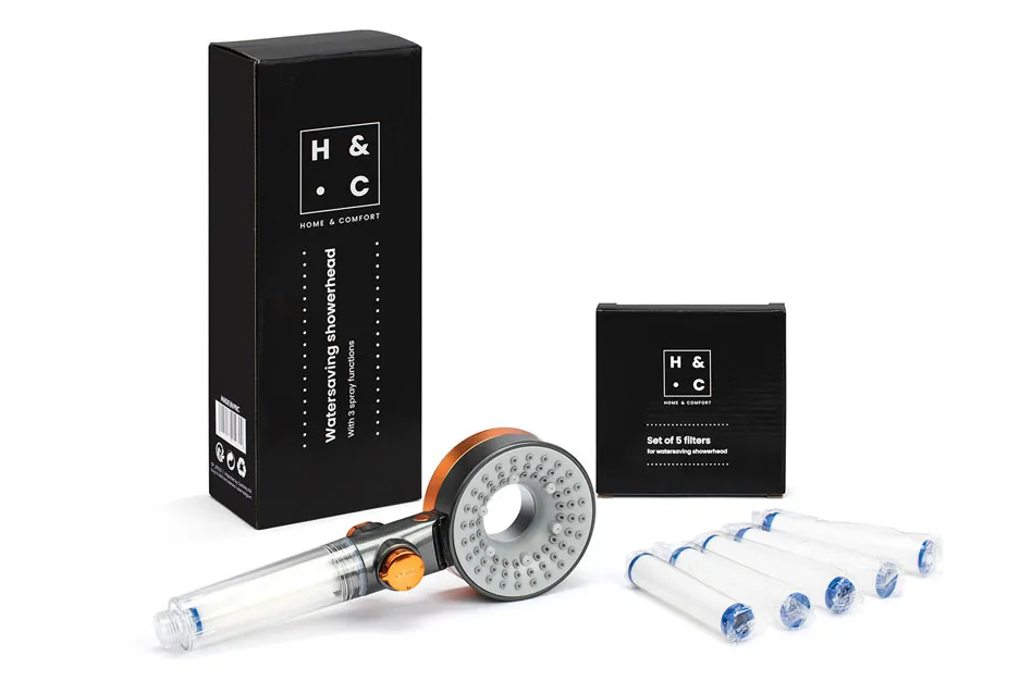 Home & Cmfort Waterbesparende douchekop 3 in 1 met filter