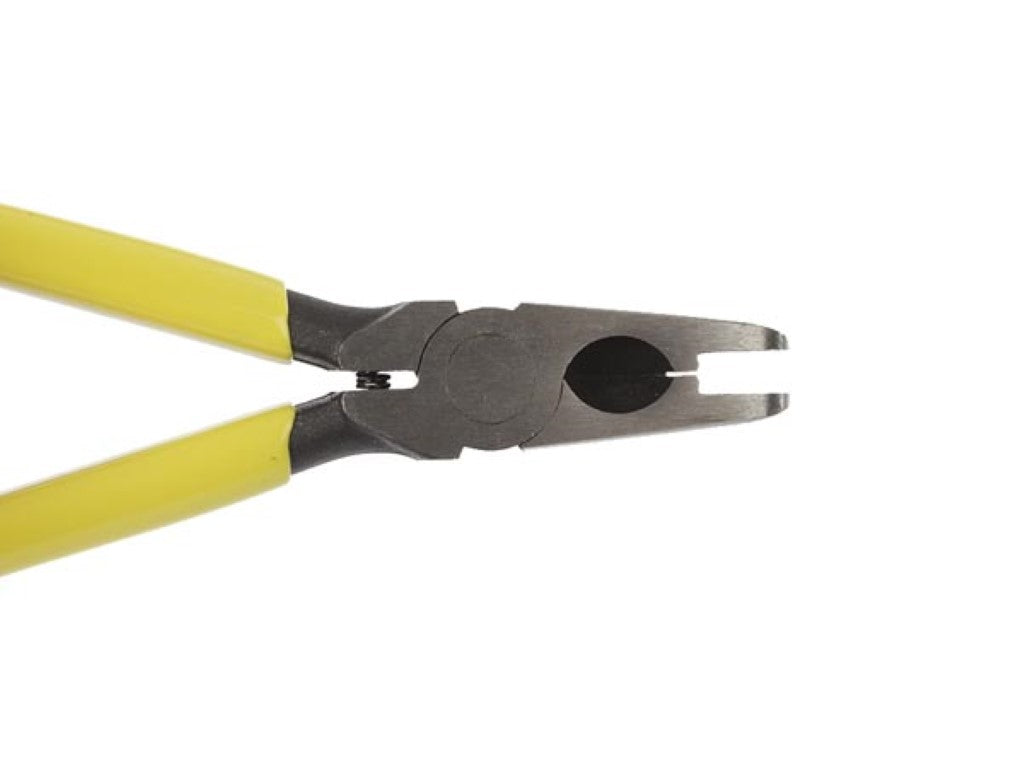 Toolland Krimptang voor UR/UY/UG Connectoren - Geel