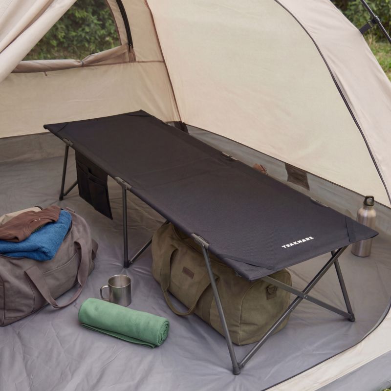 Trvlmore veldbed - 213 x 79 x 50 cm - extra groot - opvouwbaar - camping bed