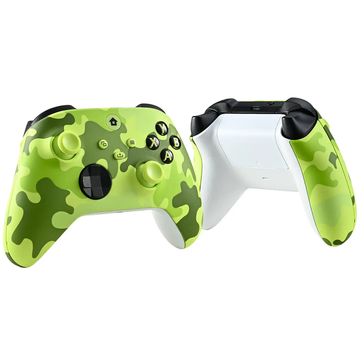 Rexsun WR007 Draadloze Gamecontroller - Camouflagegroen - 2.4G, Xbox One/PC, Trilfunctie