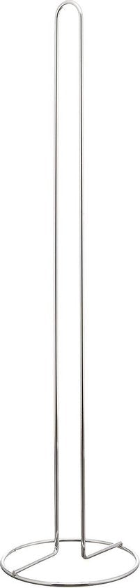 WENKO Reserverolhouder Exclusief verchroomd staal 14x56cm - WC rol houder - Toiletrolhouder - WC rolhouder - Toiletpapierhouder