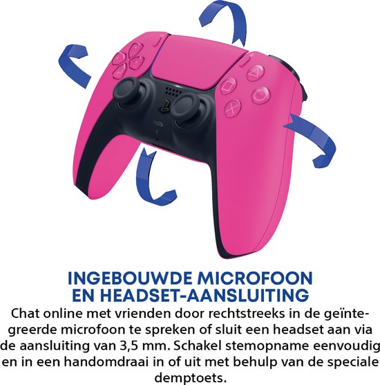 Sony PS5 DualSense Draadloze Controller - Nova Pink