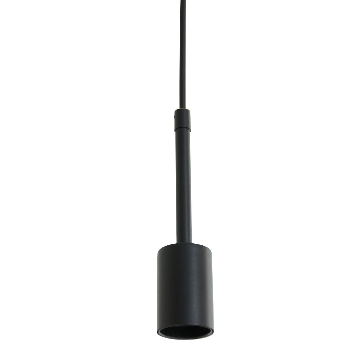 Hanglamp Minimalics 2701ZW Zwart - Verstelbaar in hoogte (42-170 cm) - Kunststof, Metaal - Mexlite
