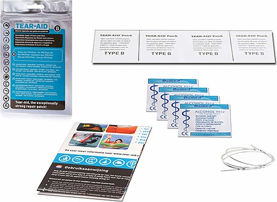 Tear-Aid - Reparatiemiddel - Type B - standaard set