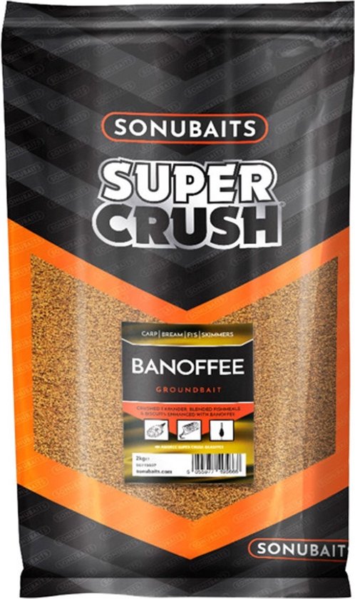 Sonubaits Super Crush Banoffee Groundbait | 2kg 2kg