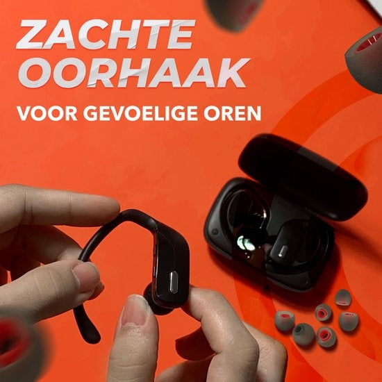 Cozey Draadloze Sport Oordopjes met Bluetooth - Hardlopen - Microfoon - Wireless Earphones