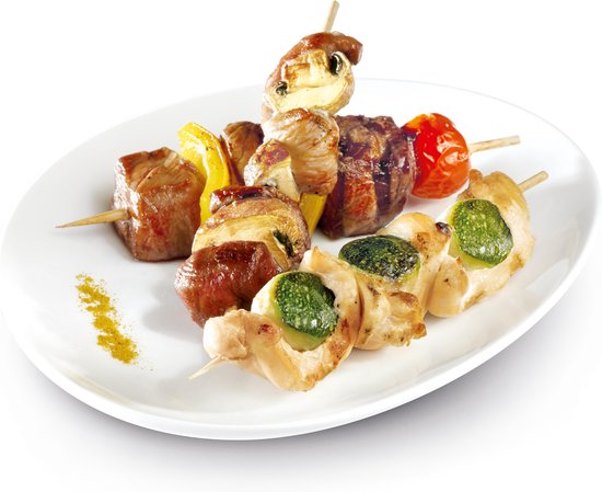 Tefal Ultra Compact 600 Comfort GC3060 Contactgrill - Barbecuestand - Regelbare temperatuur - Uitneembare Anti-aanbakplaten - Vet opvangbak - Verticaal opbergen - 2000W - RVS