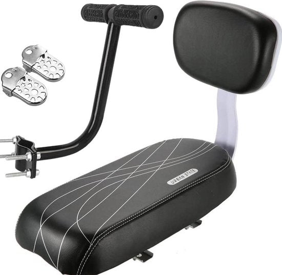Fietsstoeltje set - fietszitje - achterzitje fiets - bagagedrager kussen
