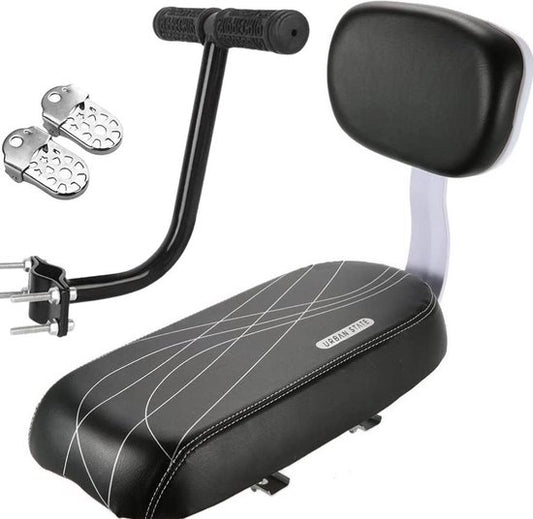 Fietsstoeltje set - fietszitje - achterzitje fiets - bagagedrager kussen