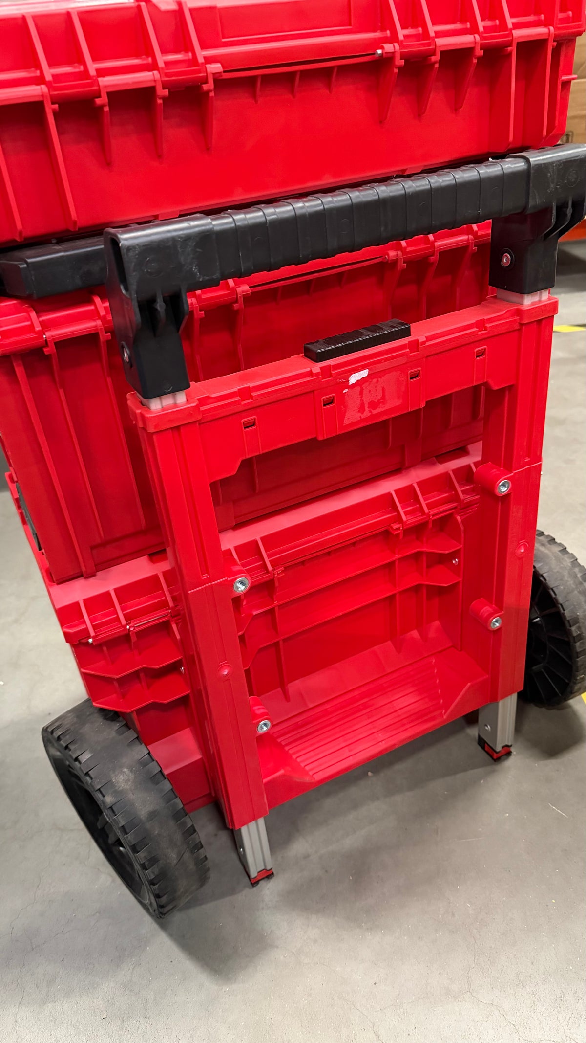 Qbrick System PRIME Set 1 RED Ultra HD – Modulaire Gereedschapswagen met Toolbox 150 en 250 Vario – 3-Delig