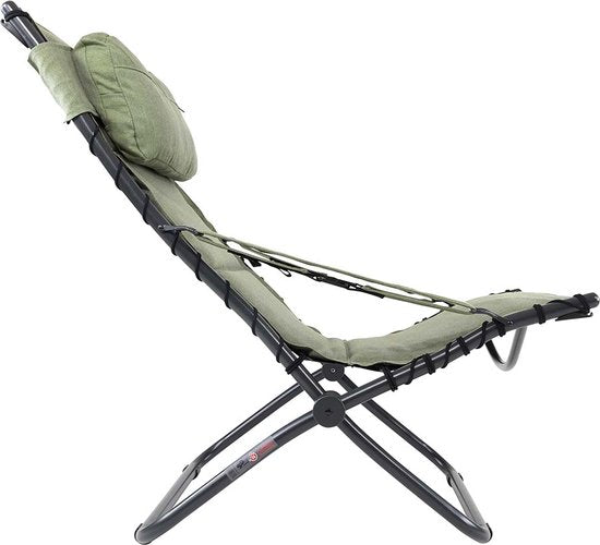 Crespo - Loungestoel - AP/262 - Tex-Comfort - Groen